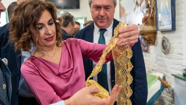 María Jesús Montero, ministra de Hacienda y vicepresidenta primera, en Sevilla.