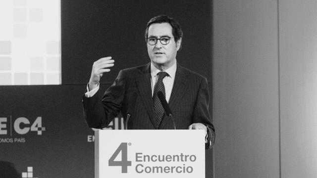 El presidente de la CEOE, Antonio Garamendi