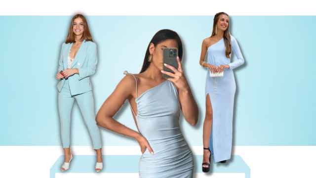 Influencers vestidas de baby blue.