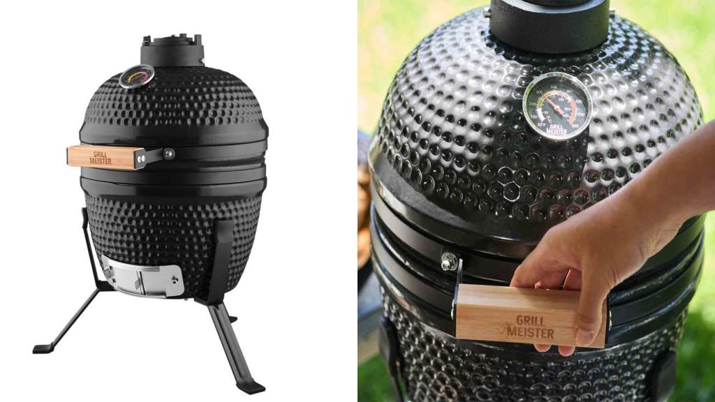 La parrilla de carbón con forma de huevo de Lidl.