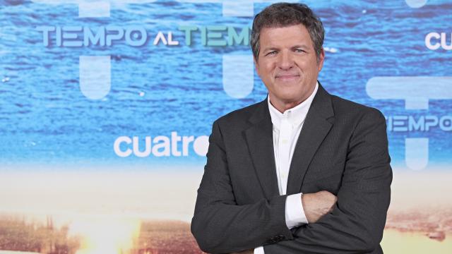 Mario Picazo en el plató de Tiempo al Tiempo.