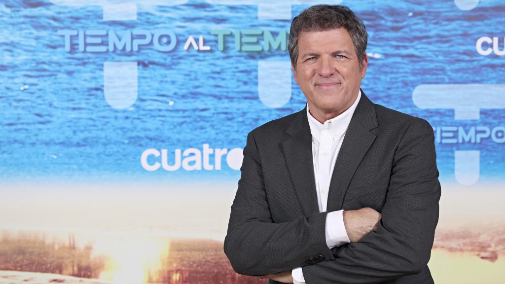 Mario Picazo en el plató de Tiempo al Tiempo.