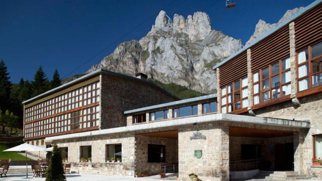 Parador de Fuente Dé en Picos de Europa.