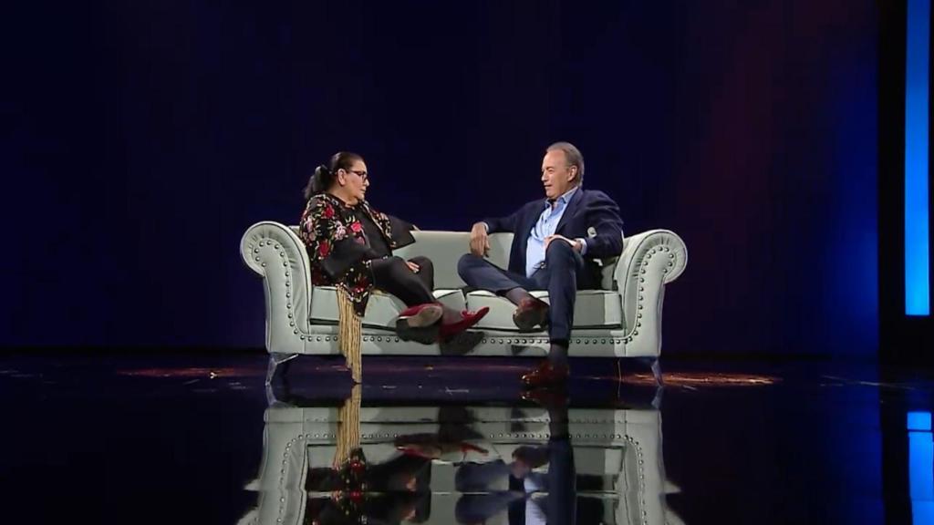 María del Monte y Bertín Osborne en 'El show de Bertín'.