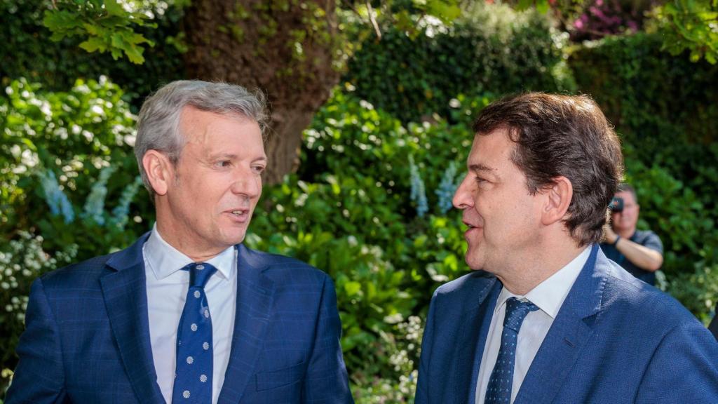 Alfonso Rueda y Alfonso Fernández Mañueco