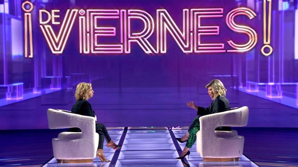 Carmen Borrego y Terelu Campos en 'De viernes'.