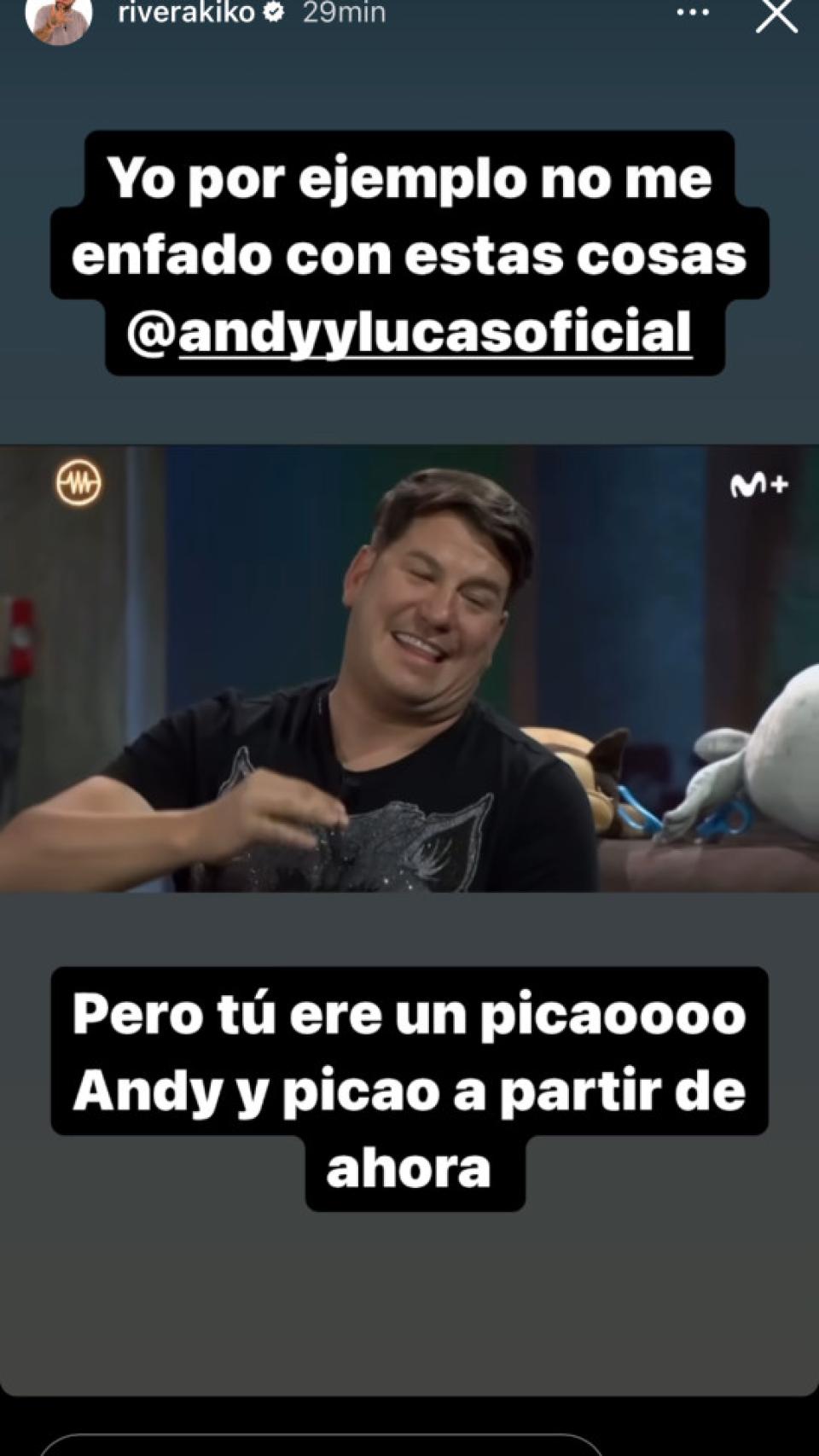 La publicación de Kiko Rivera.