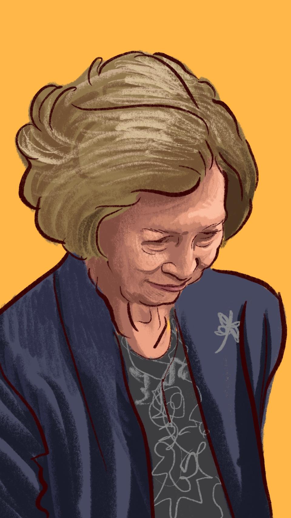 La reina Sofía.