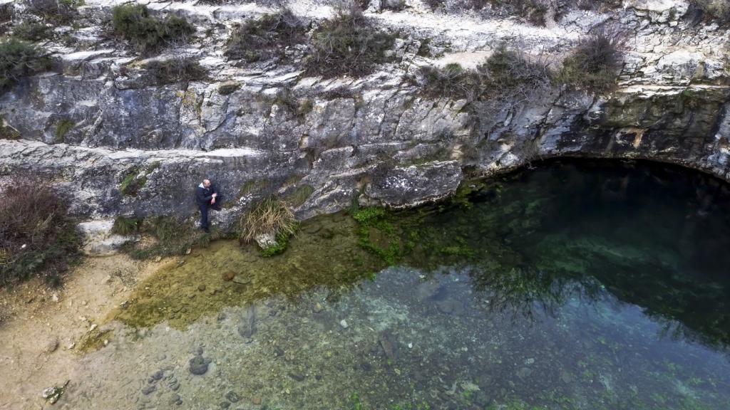 Pozo Azul de Covanera, en Burgos.
