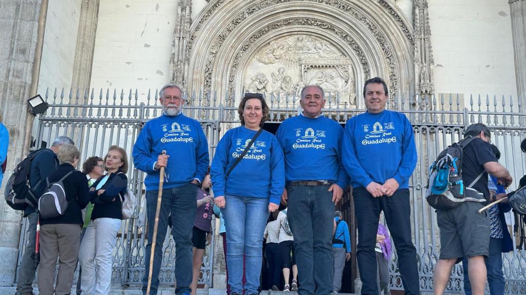 El exalcalde de Talavera, Jaime Ramos, junto a Conchi Cedillo.