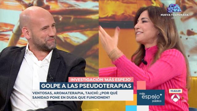 Gonzalo Miró y Mariló Montero en 'Espejo Público'.