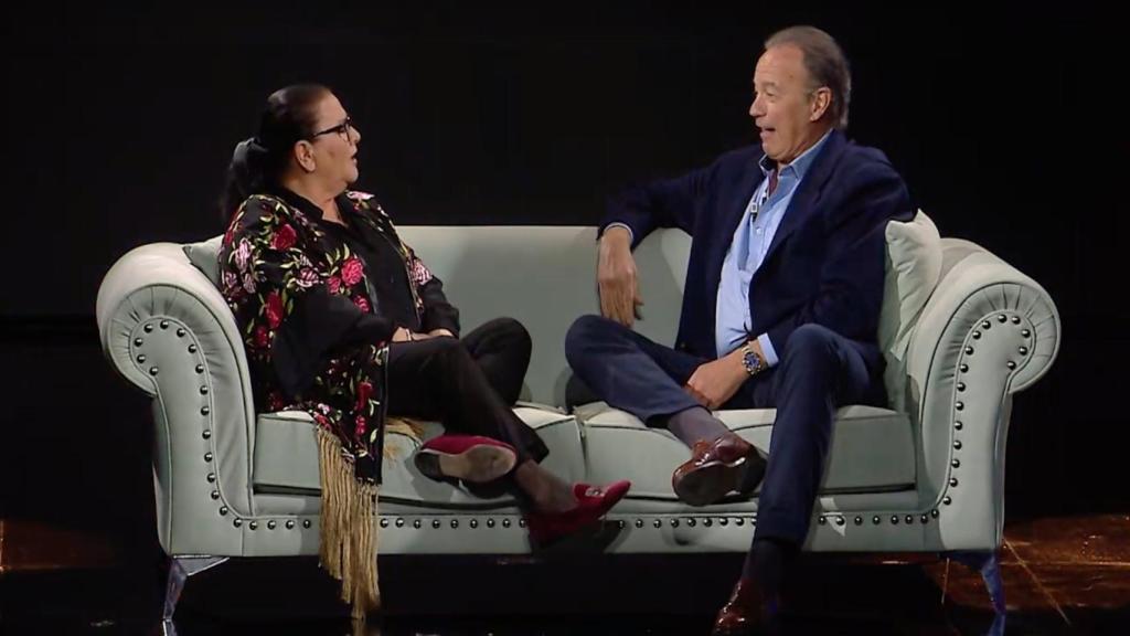 María del Monte y Bertín Osborne en 'El show de Bertín'.