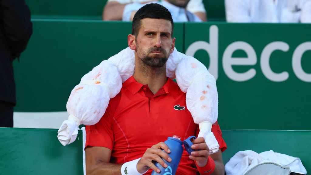 Djokovic, durante el Masters 1000 de Montecarlo.