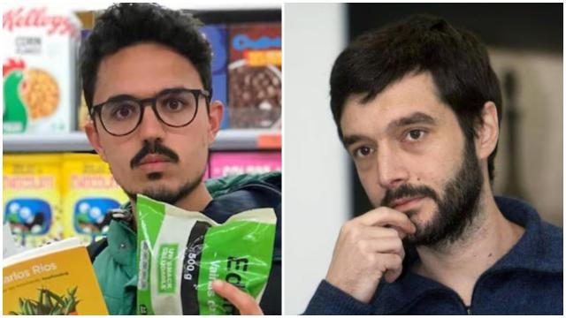 El influencer Carlos Ríos y el ministro de Derechos Sociales, Consumo y Agenda 2030, Pablo Bustinduy