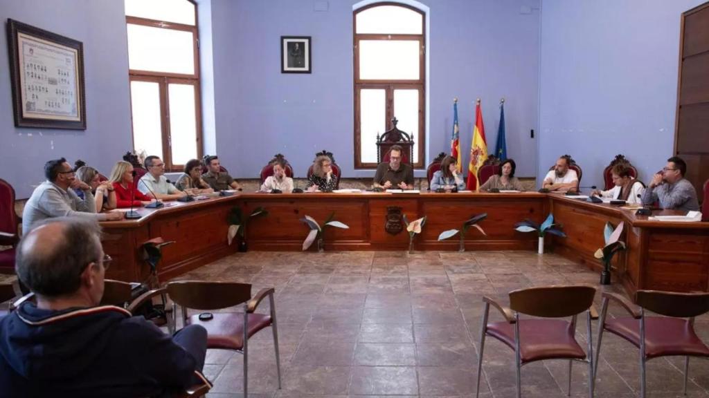 Pleno del Ayuntamiento de Cheste. EE