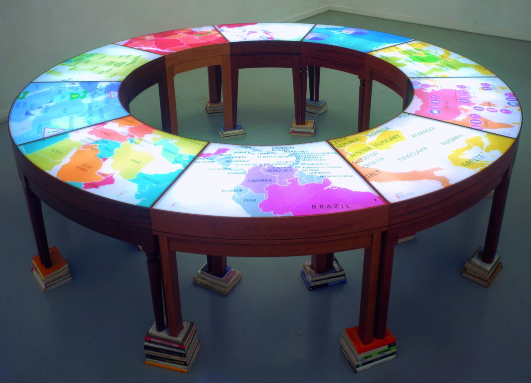 Antoni Muntadas: 'On Translation: la mesa de negociación II', 2005