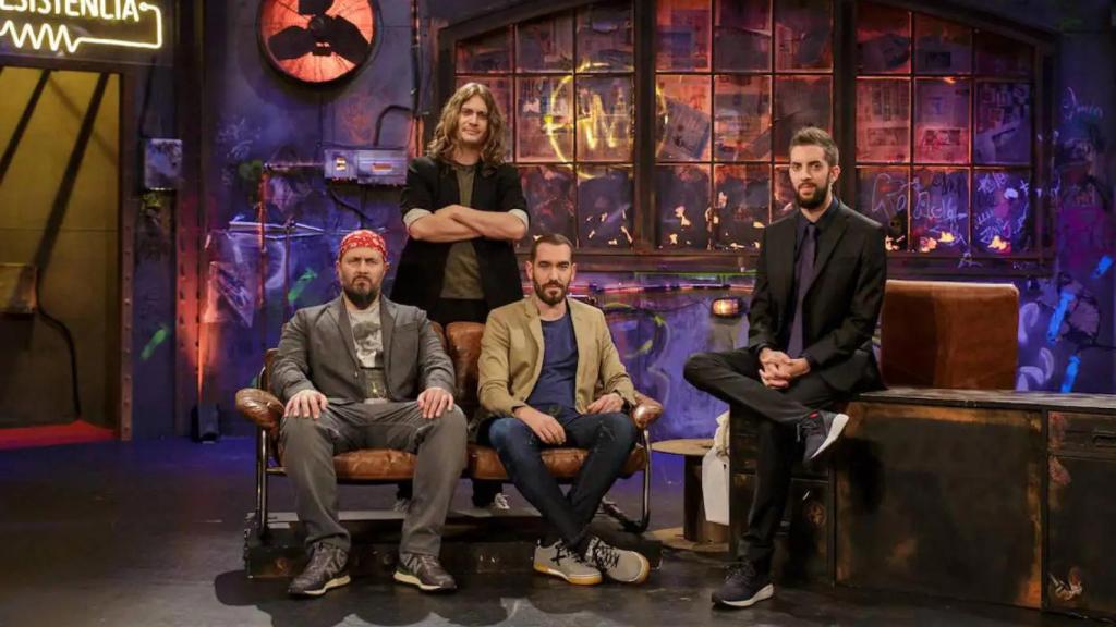 El equipo de 'La Resistencia'.