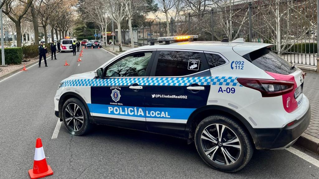 Un vehículo de la Policía Local de Ciudad Real.
