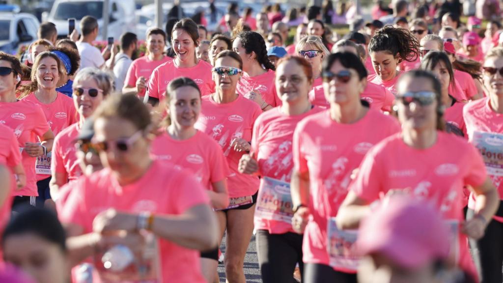 Valencia durante la Carrera de la Mujer 2024.