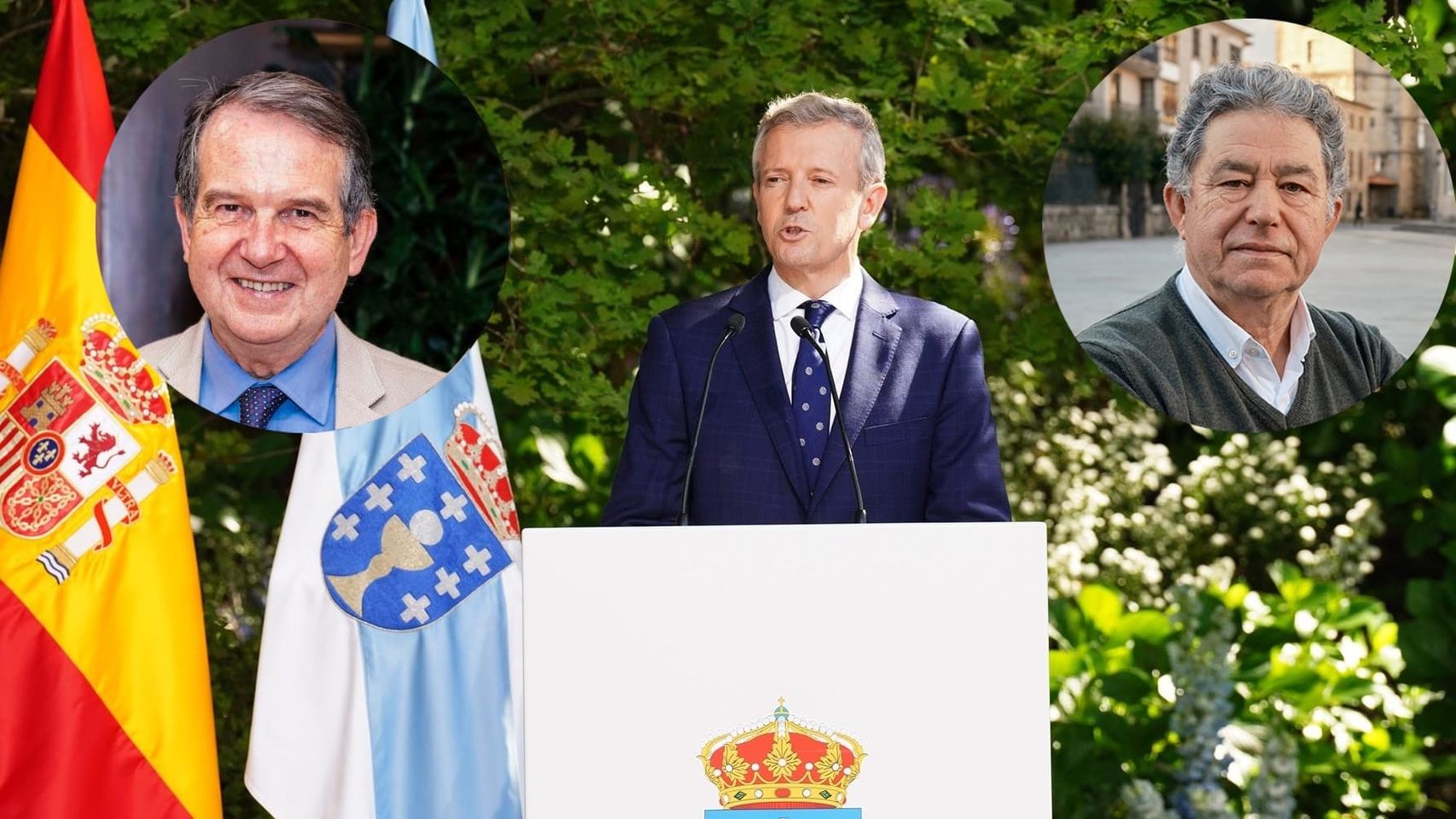 Toma de posesión de Rueda.