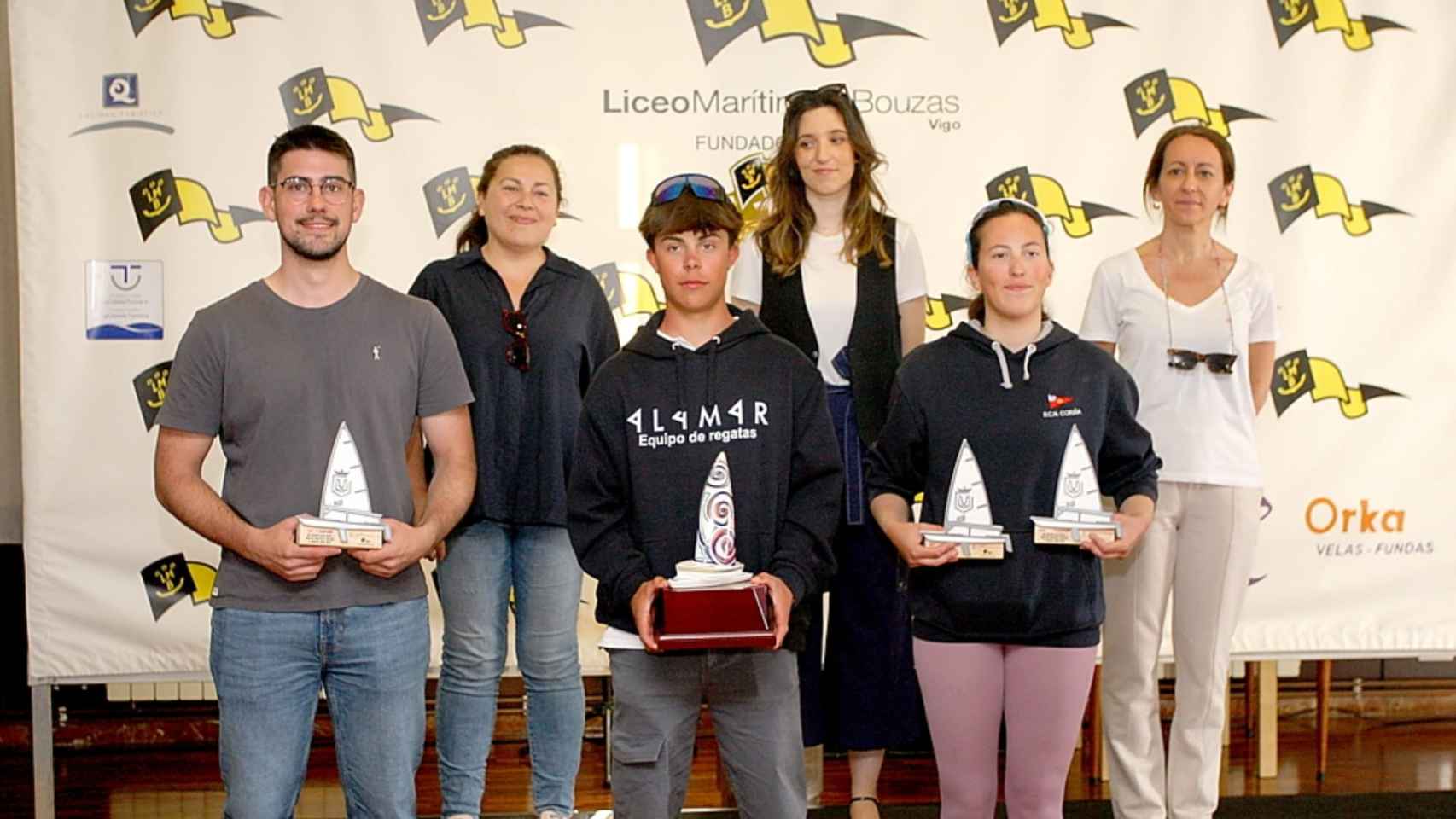 Ganadores del torneo.