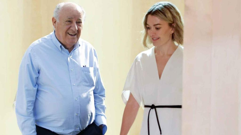 Amancio y Marta Ortega. EE