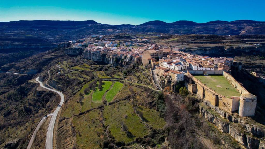 Panorámica aérea de Cantavieja