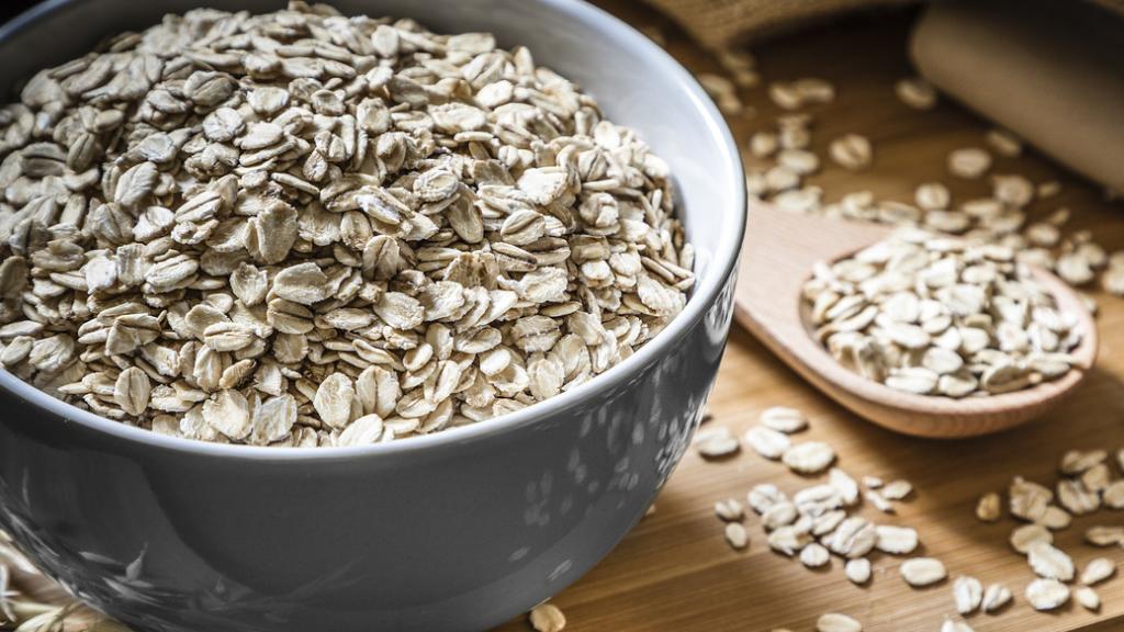 Copos de avena.