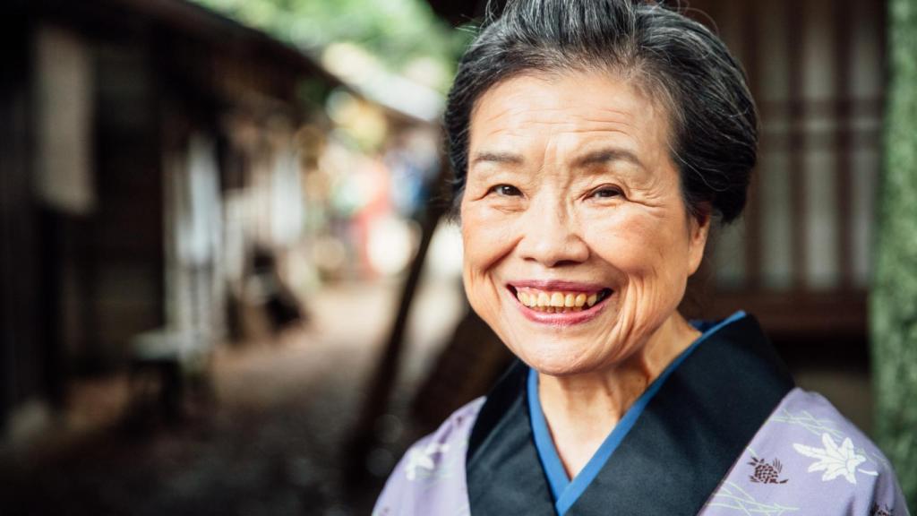 Mujer japonesa.