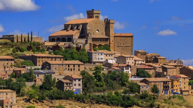 Santuario-fortaleza de Ujué, Navarra.