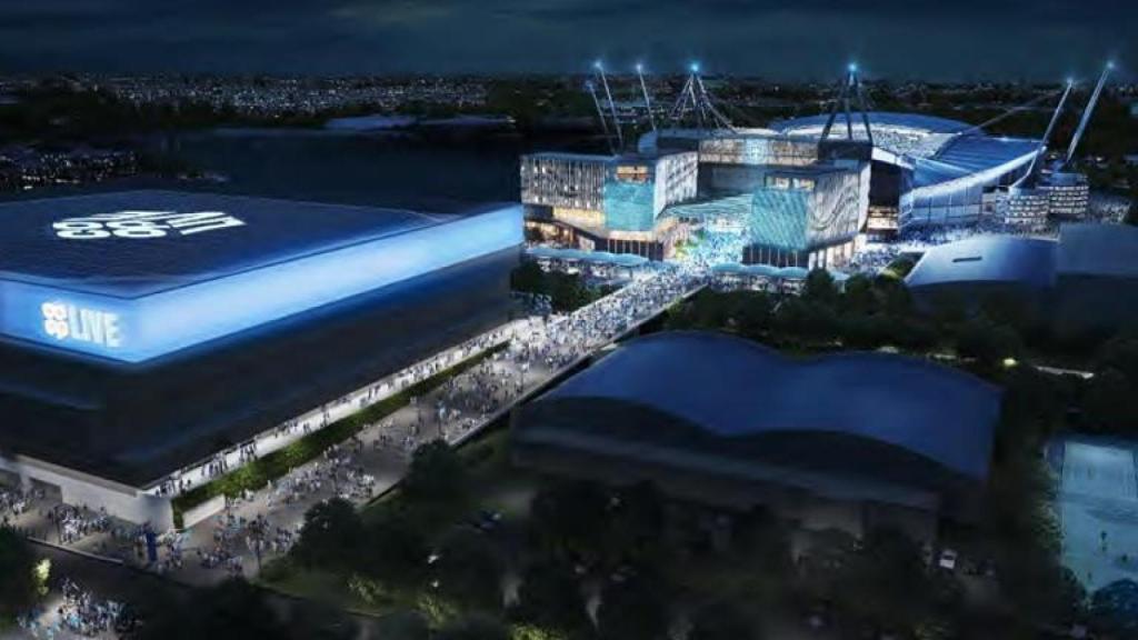 El Etihad y el Co-op Live tras la finalización de las obras