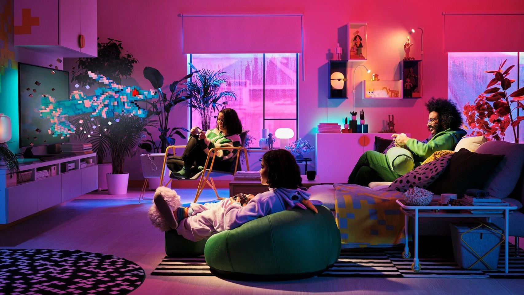 Muebles gaming de IKEA.