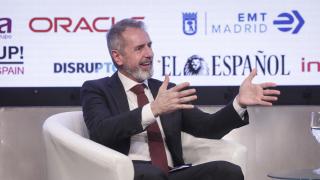 Marc Murtra, presidente de Indra, conversanco de diversos temas en la primera jornada del Wake Up, Spain 2024! 'Las grandes oportunidades de España en una Europa en cambio'