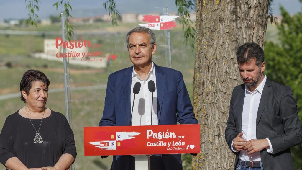 El expresidente del Gobierno José Luis Rodríguez Zapatero, en Segovia