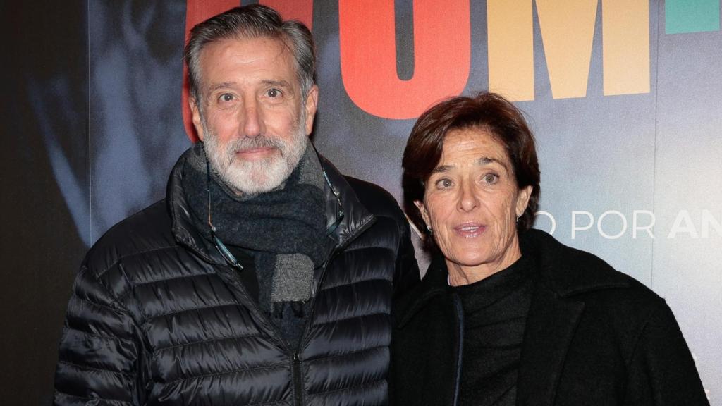 Emilio Aragón y su mujer, Aruca Fernández-Vega.