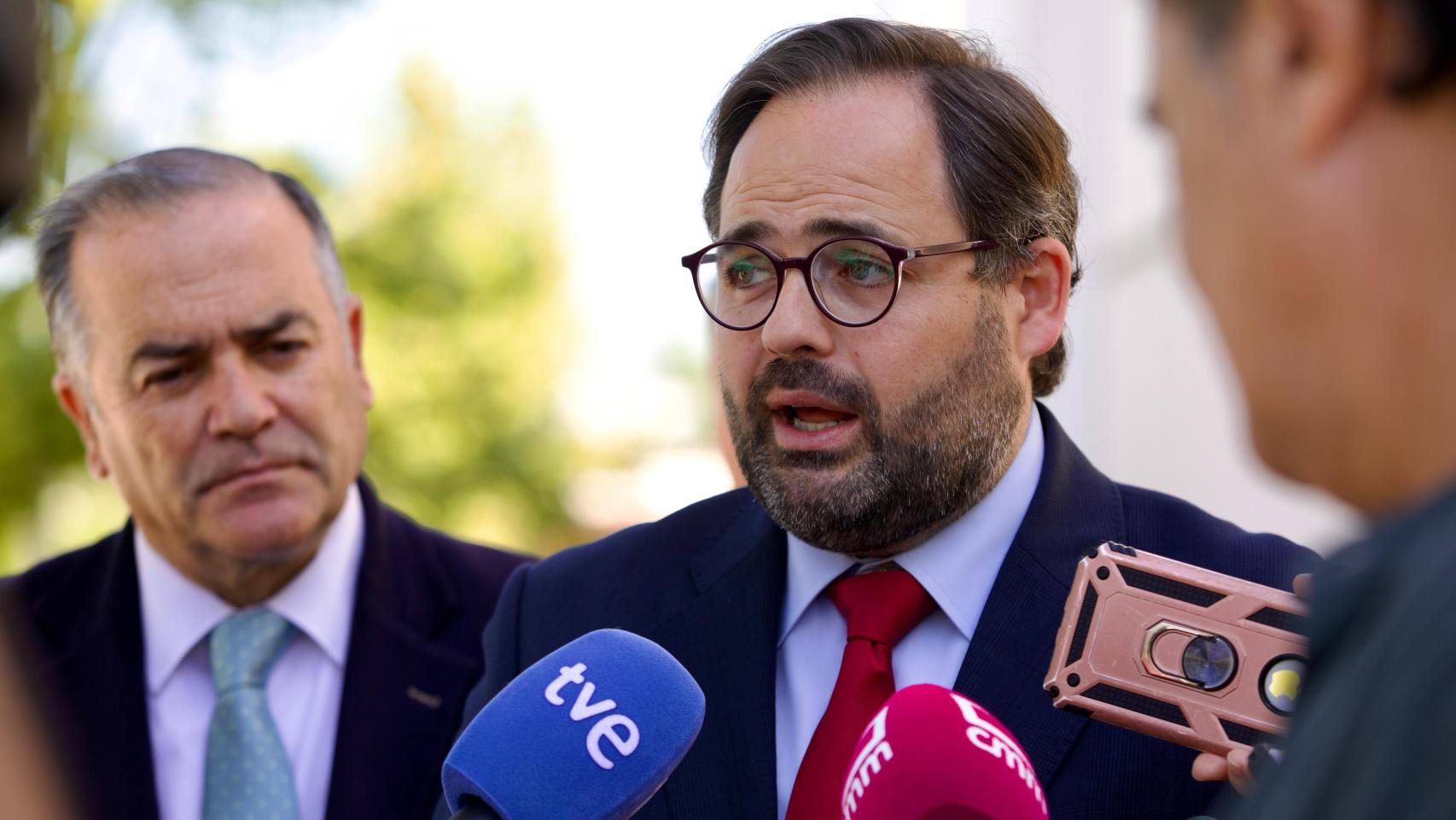 El presidente del PP de Castilla-La Mancha, Paco Núñez.