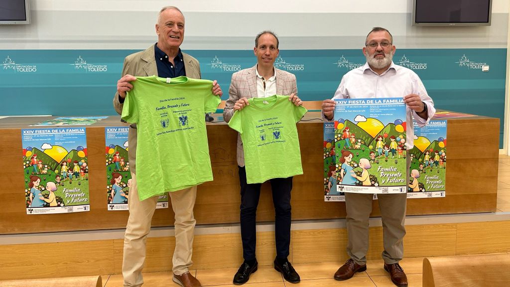 Este lunes ha sido presentada la XXIV Fiesta de la Familia en la Diputación de Toledo.