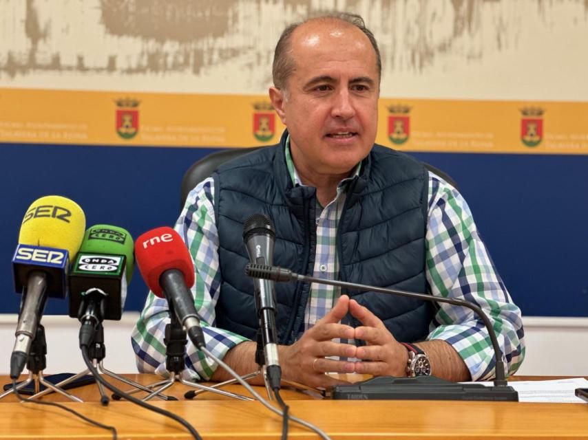 Jesús García Barroso, este lunes en rueda de prensa