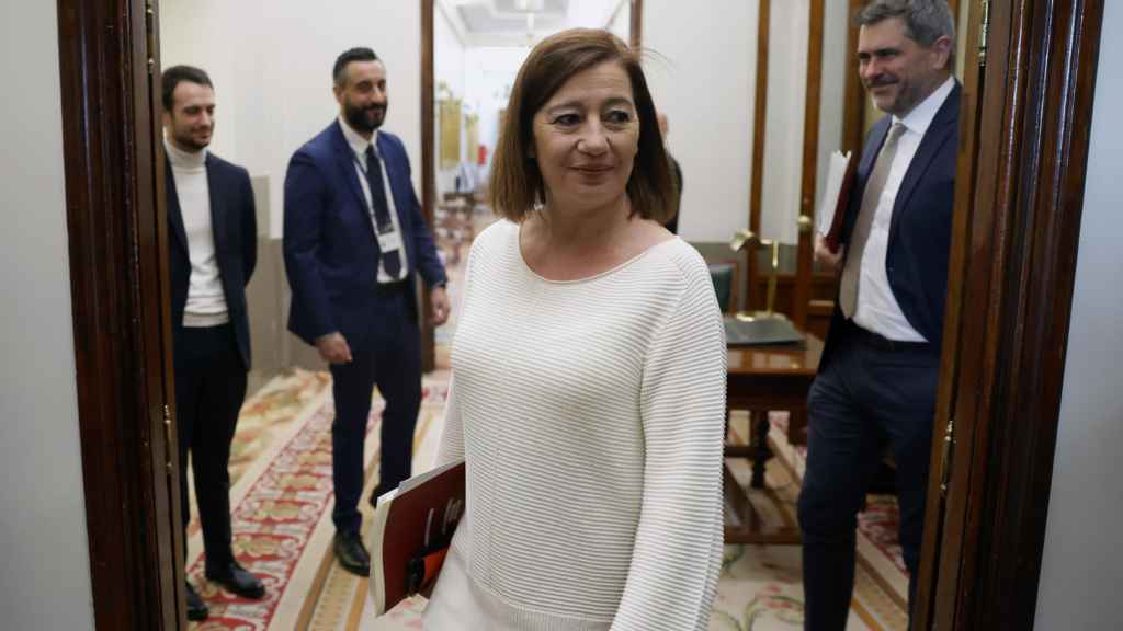 a presidenta del Congreso, Francina Armengol.