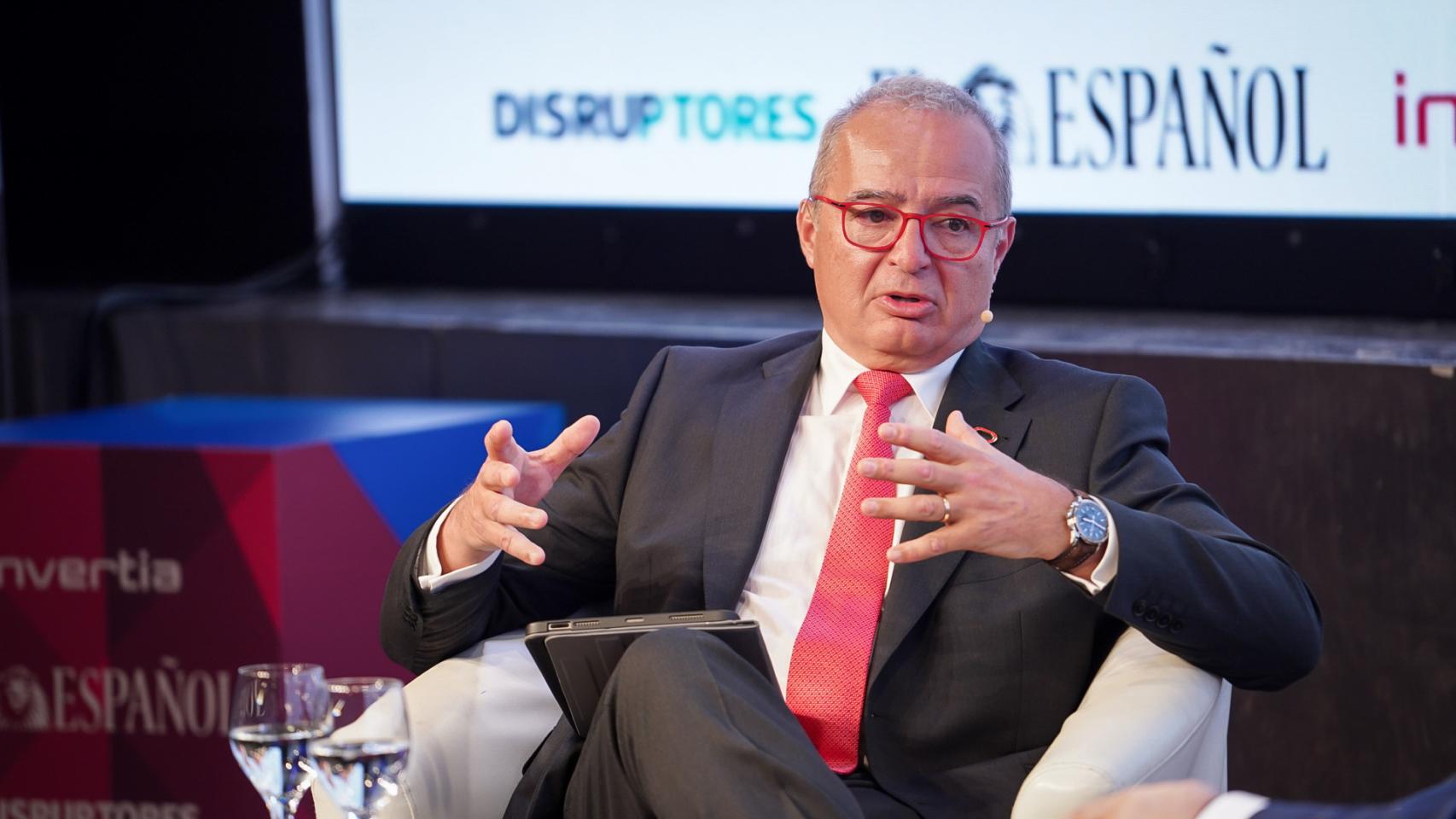 Albert Triola, CEO de Oracle, durante su intervención en la primera jornada del Wake Up, Spain 2024! 'Las grandes oportunidades de España en una Europa en cambio'.