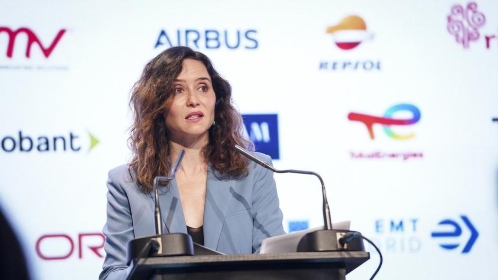 La presidenta de la Comunidad de Madrid, Isabel Díaz Ayuso, durante Wake Up, Spain!