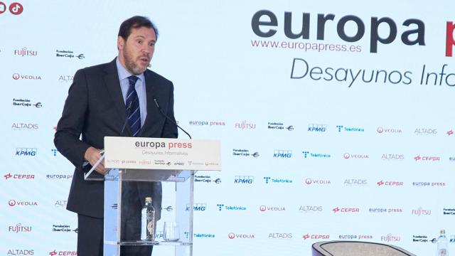 El ministro de Transportes y Movilidad Sostenible, Óscar Puente.