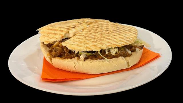 Campero de cerdo deshilachado del Eladio.