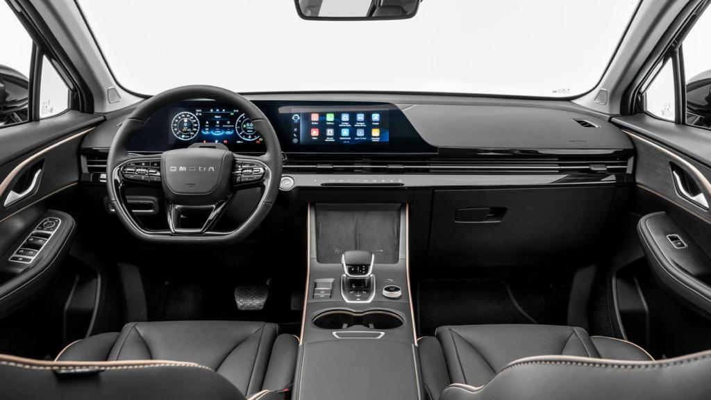 Interior del Omoda 5.