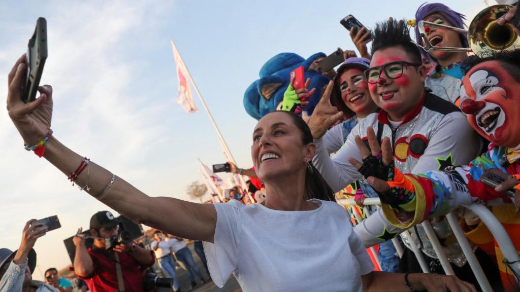 La candidata a la presidencia de México por MORENA, Claudia Sheinbaum.
