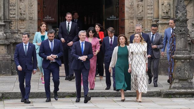 El gobierno de Rueda toma posesión en un acto