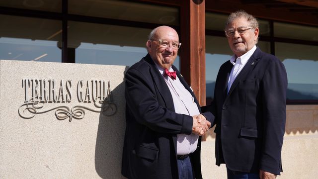 José María Fonseca (Terras Gauda) y Roberto Verino (Bodegas Gargalo).