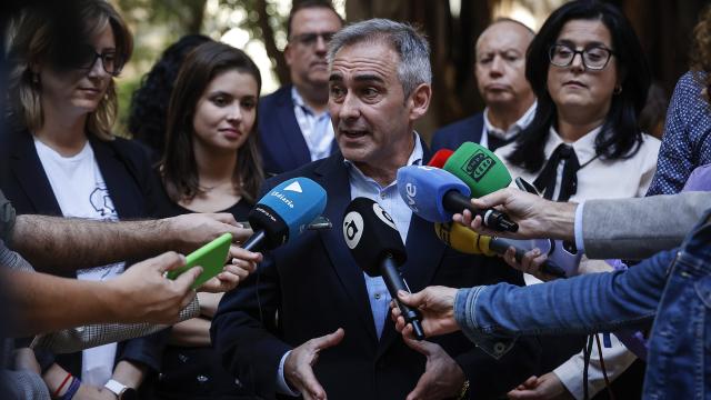 Imagen de archivo del portavoz del PP en las Cortes Valencianas, Miguel Barrachina