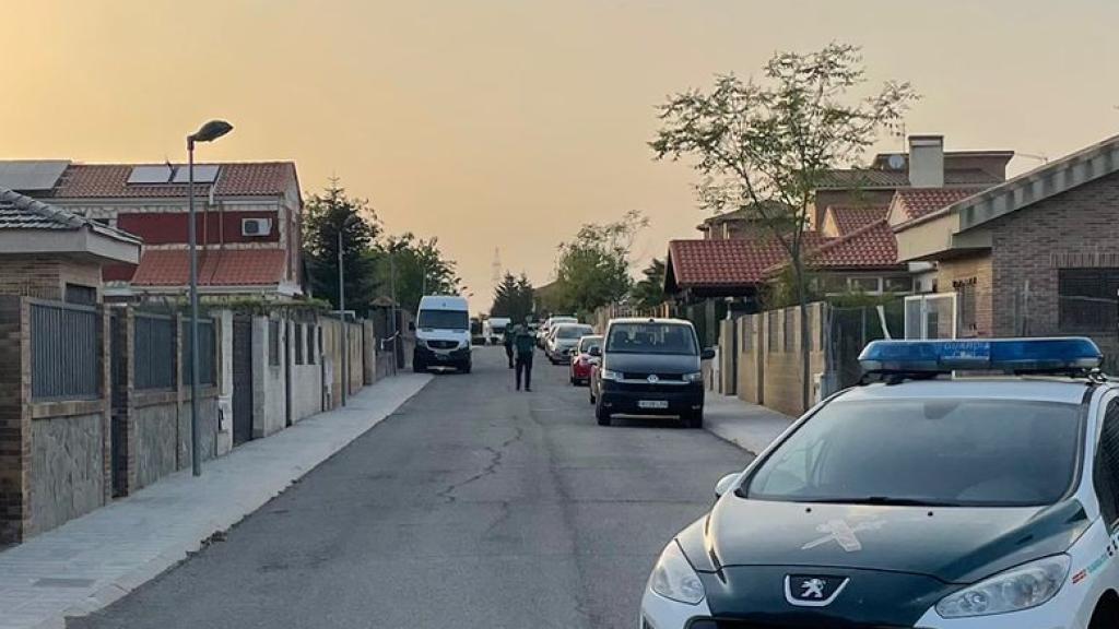 La Guardia Civil impidió el paso al lugar de los hechos durante todo el día.