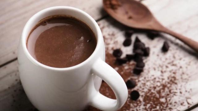 Un chocolate a la taza.